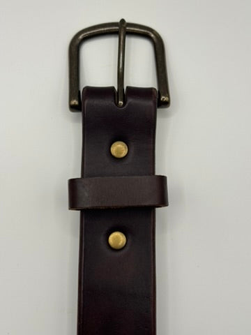 English Bridle Leather Belt