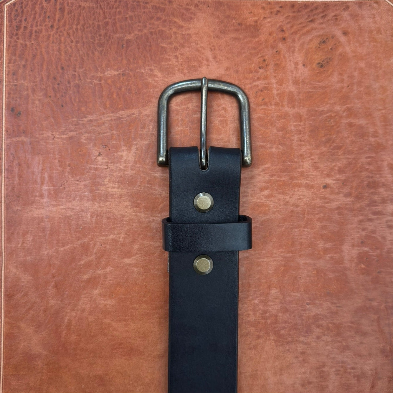 English Bridle Leather Belt