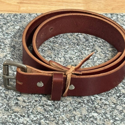 English Bridle Leather Belt