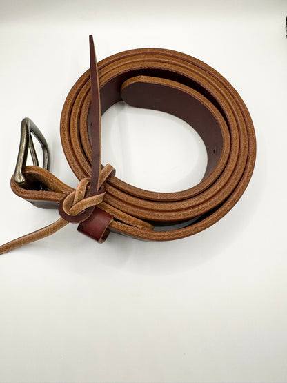 Oxblood Latigo Belt