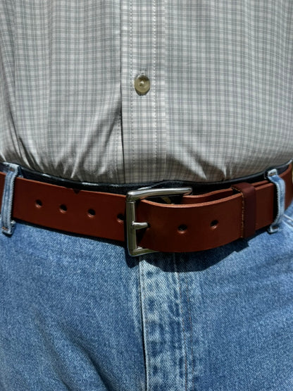 English Bridle Leather Belt