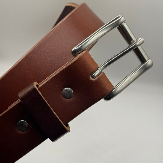 English Bridle Leather Belt