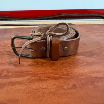 Old World Harness Leather Belt