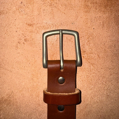 English Bridle Leather Belt