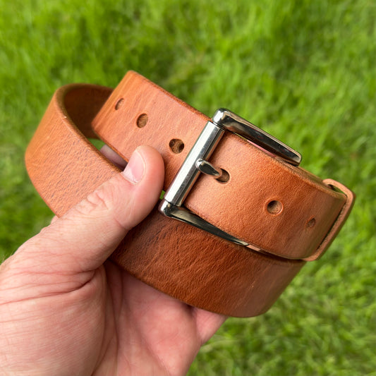 Old World Harness Leather Belt